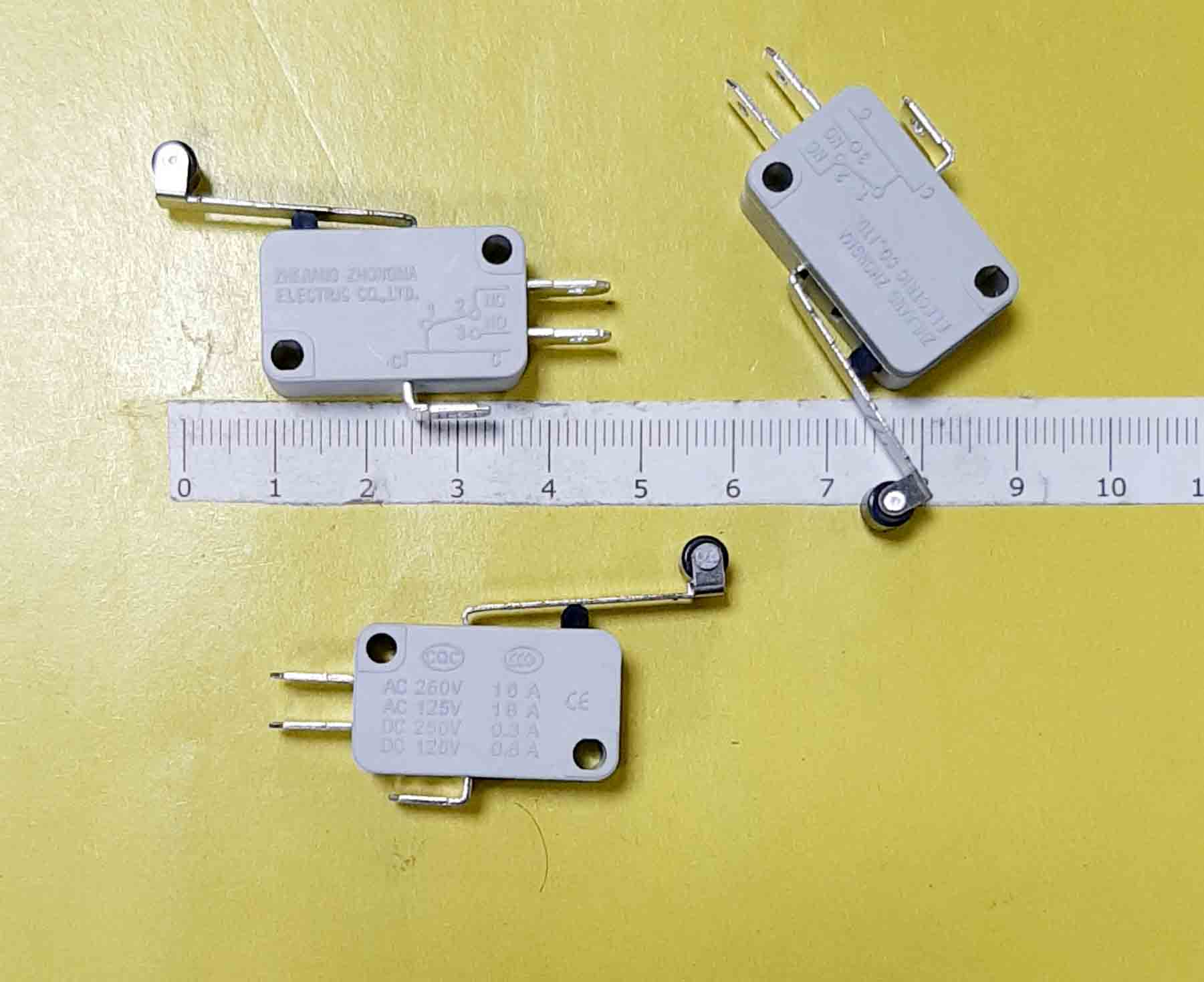 DM5-1 пластина+ролик 27мм 16А 250в. (микроперекл)